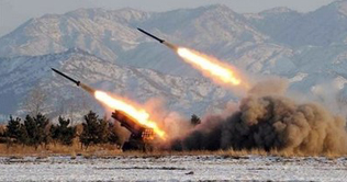 North Korea test-fires 4 short-range missiles